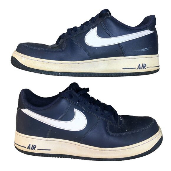 2016 Nike Air Force 1 Midnight Navy/White Size 10 - Picture 1 of 12